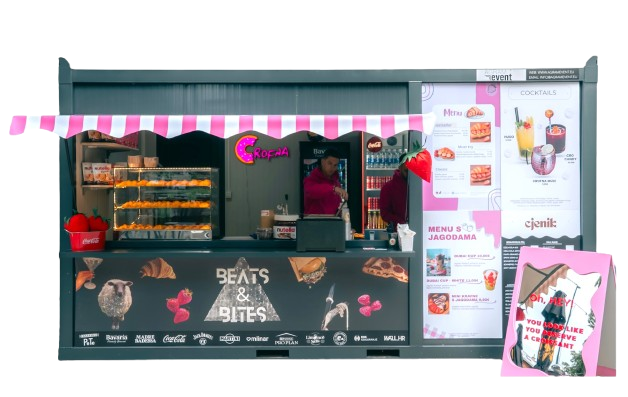 Moderan ugostiteljski kontejner