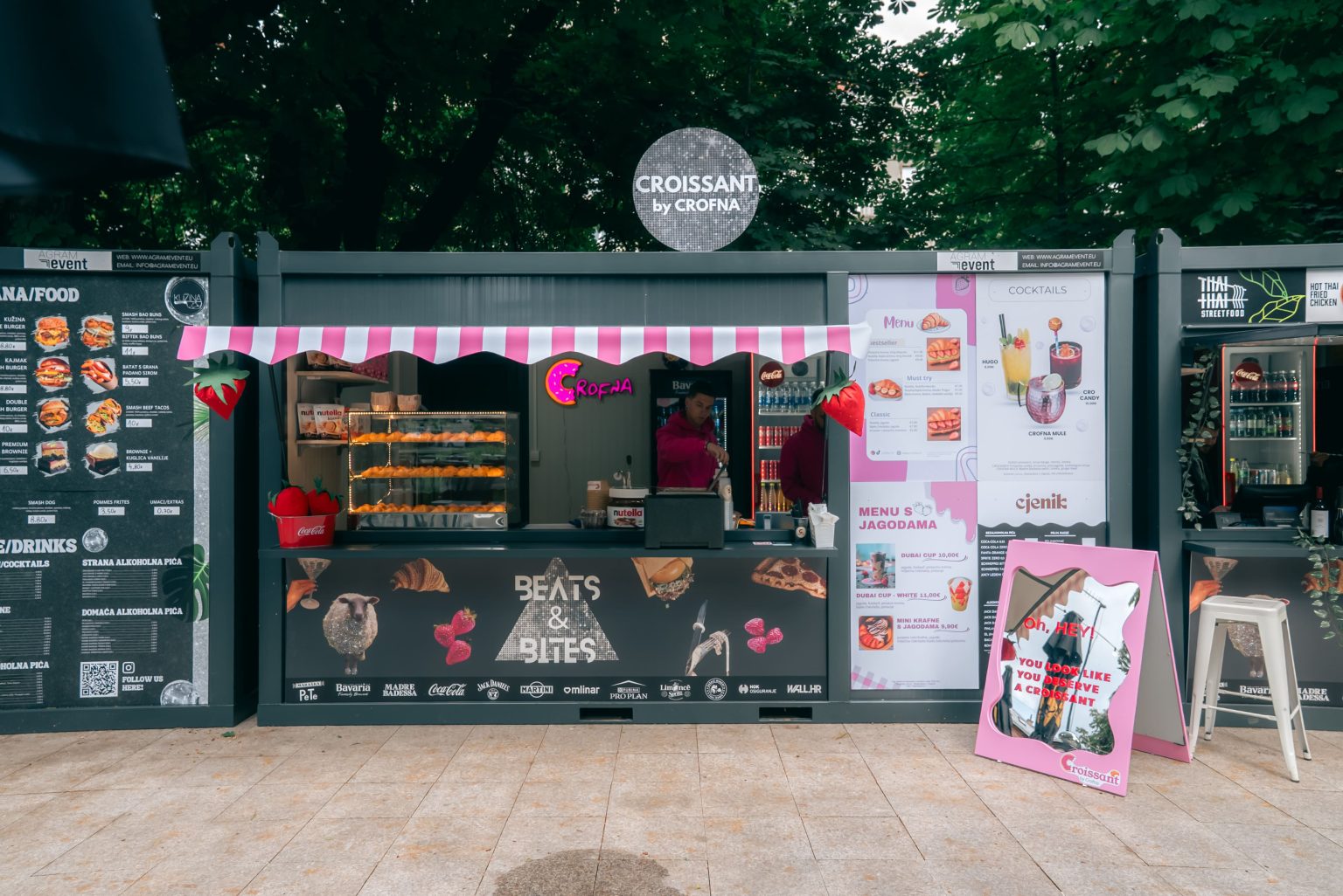 Moderan ugostiteljski kontejner